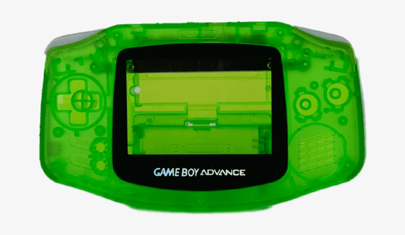 Game Boy Fluorescent Green - Game Boy Advance, transparent png