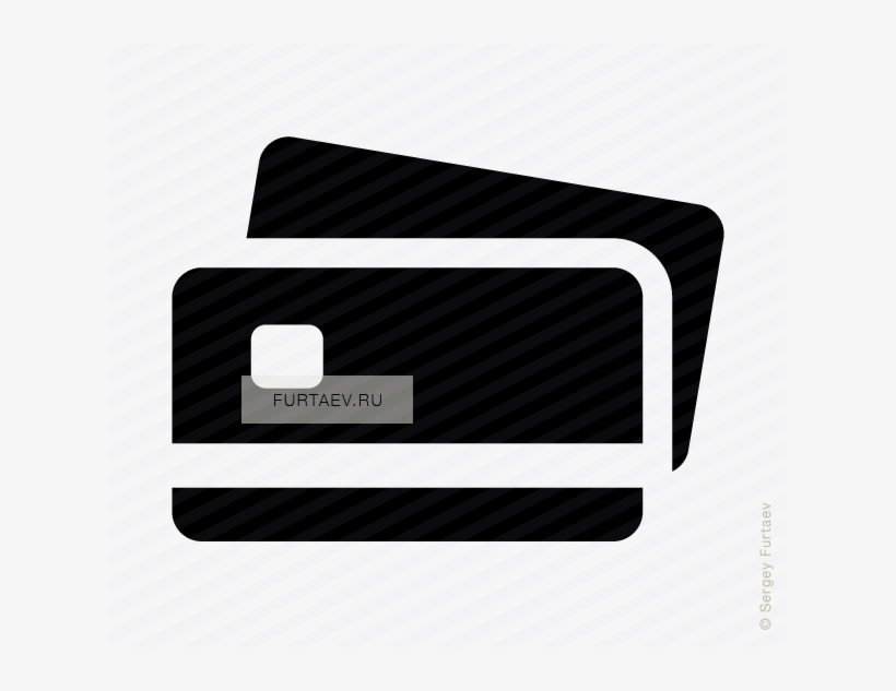Png Freeuse Icon Of Two Payment - Two Credit Cards Icon, transparent png