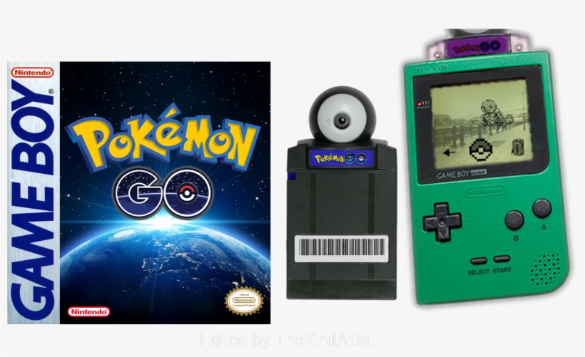 Pokemon Go For Gameboy By Thekindartist On - Pokemon Go Game Boy, transparent png