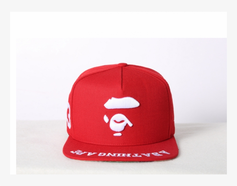 A Bathing Ape Bape Star Face Snapback Cap - Bathing Ape, transparent png