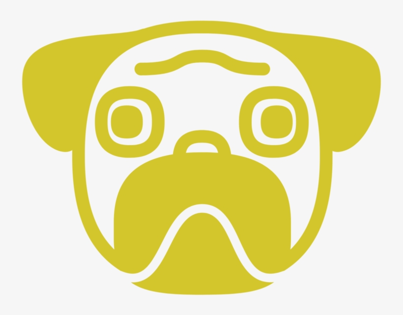 Pug Gold - Pug, transparent png