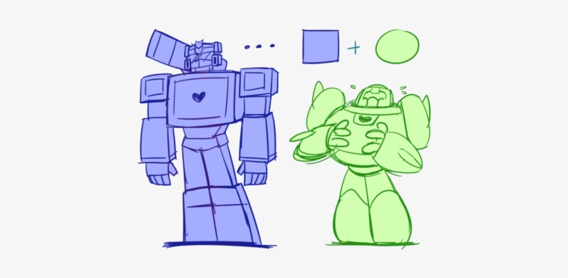 Simple Shapes Of - Transformers Soundwave And Cosmos, transparent png
