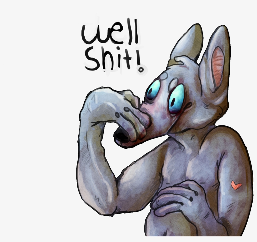 Well Shit Man - Cartoon, transparent png