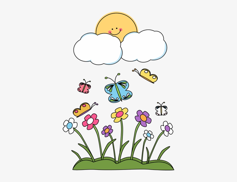 Haven Clipart Sun Cloud - Spring Clip Art, transparent png