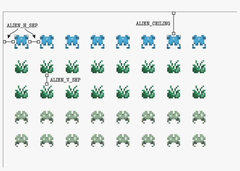 You Need To Draw Alien Rows Rows Of Aliens With Aliens - Basic Tattoos Designs, transparent png
