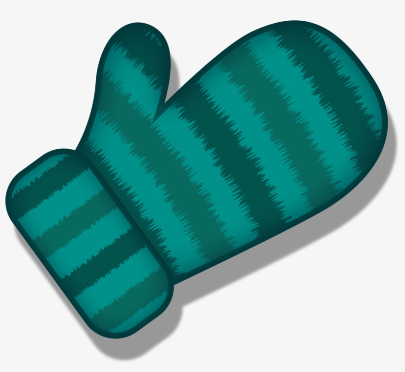 Single Lost Mitten - Mitten Emoji, transparent png