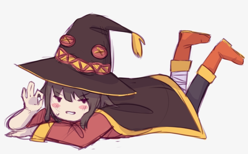 Megumin - Konosuba, transparent png