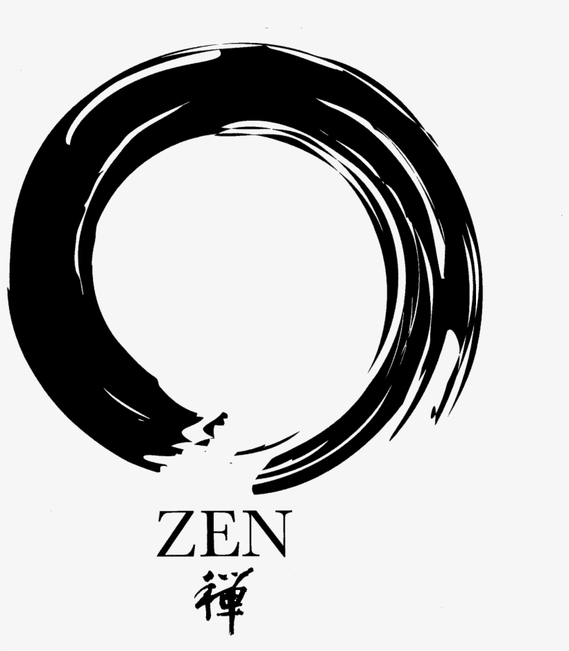 El Gran Círculo - Zen Buddhism Symbol, transparent png