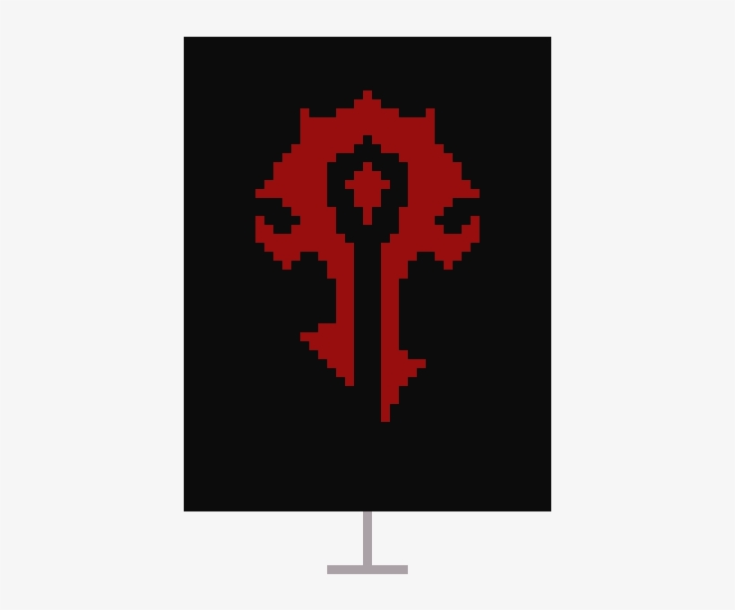 Horde Flag - Cross, transparent png
