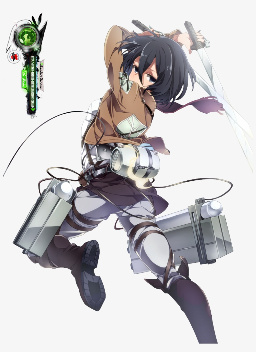 Mikasa-shingeki No Kyojin - Attack On Titan Mikasa, transparent png
