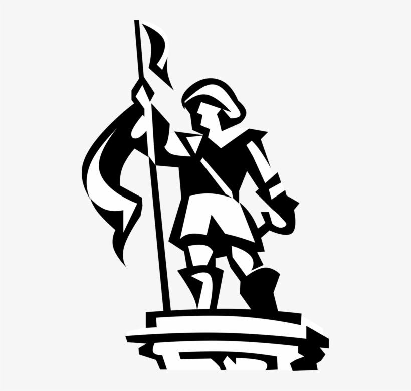 Image Transparent Stock Explorer Statue Plants Flag - Vector Graphics, transparent png