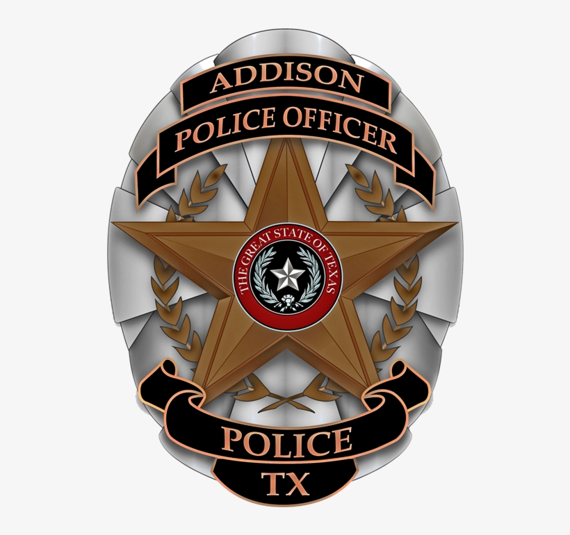An Error Occurred - Addison Police Badge, transparent png