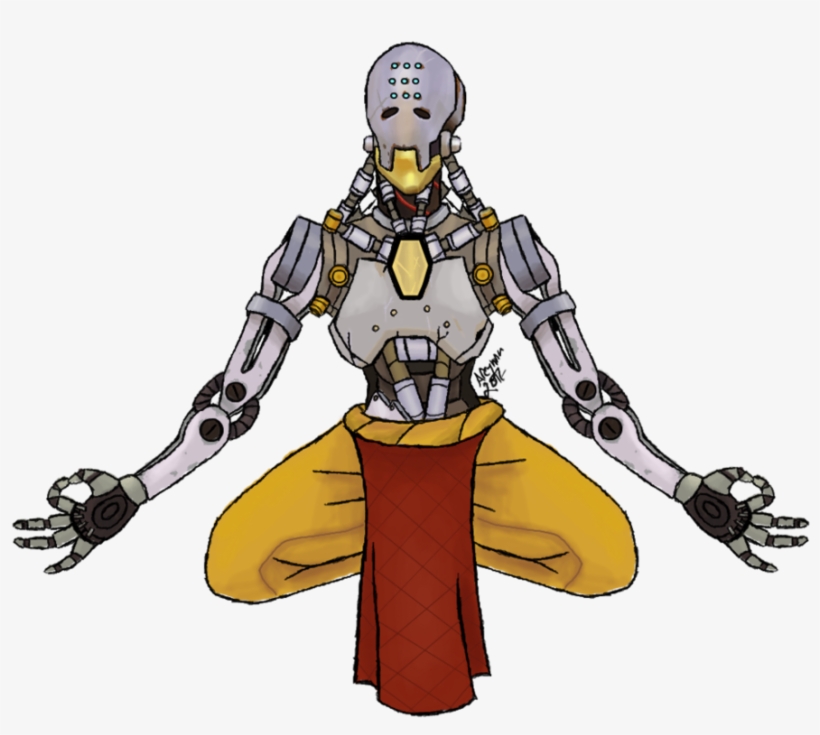 Transparent Zenyatta By Catgirltechnotheft On Deviantart - Zenyatta Transparent, transparent png