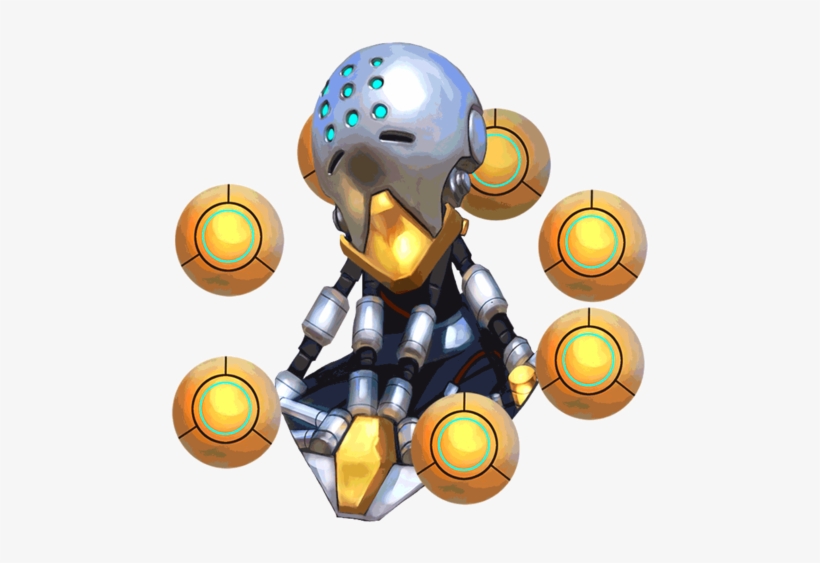 Overwatch Zenyatta Gif, transparent png