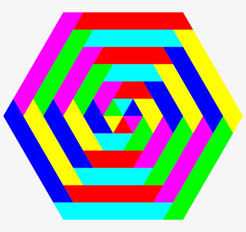 Rainbow Trapezoid, transparent png