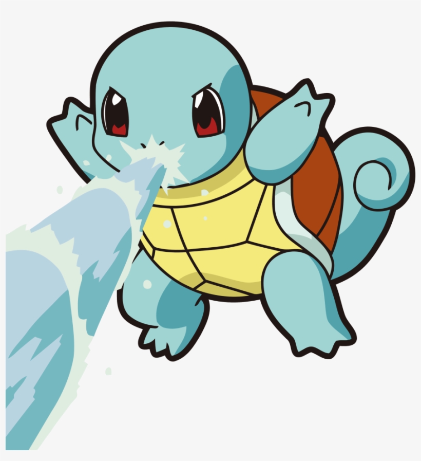 Squirtle - Pokemons Squirtle, transparent png