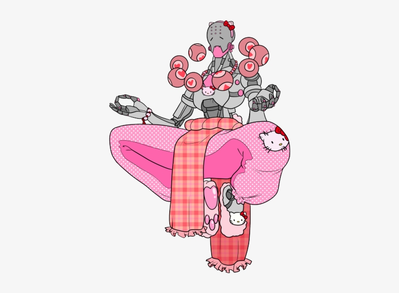 “ Figured I'll Post One Hello Kitty Skin For Now Here's - Christmas Skins Concept Overwatch, transparent png