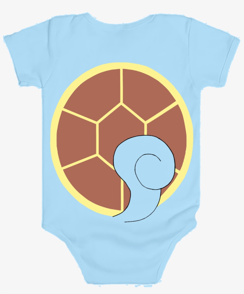 Pokemon Onesie Squirtle - Pokemon Onesie Baby, transparent png