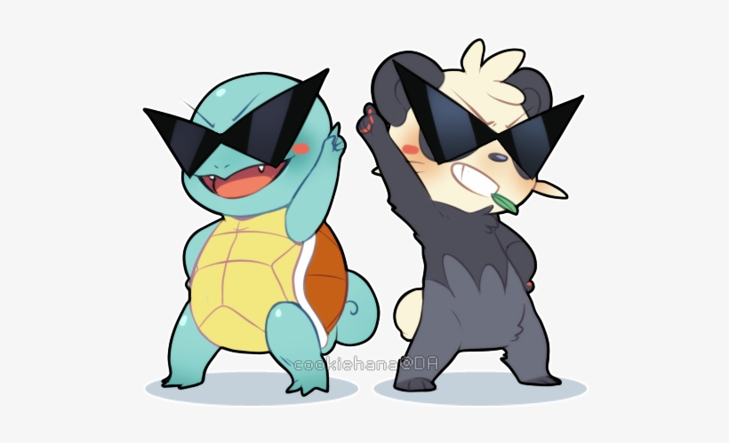 Digimon Clipart Squirtle - Pancham Squirtle, transparent png