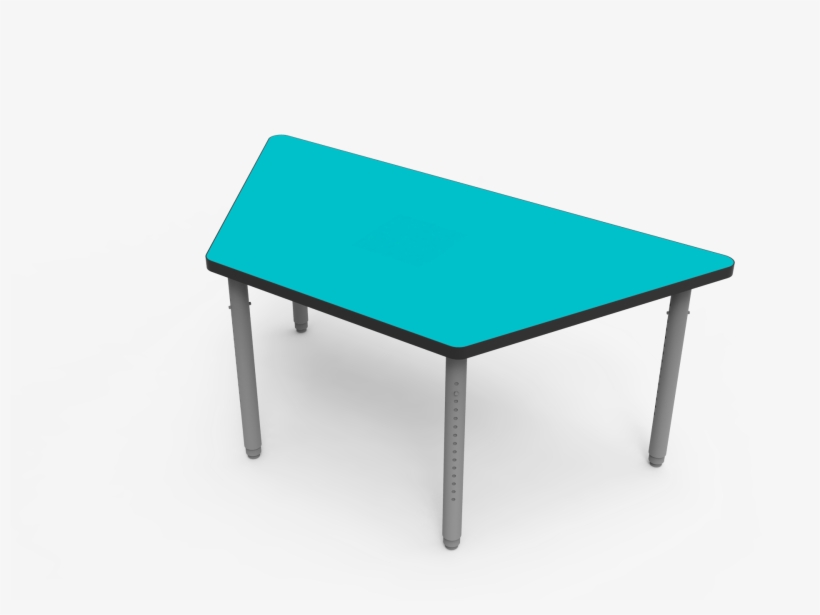 Elo® Trapezoid Table 2″ Straight Round - Coffee Table, transparent png