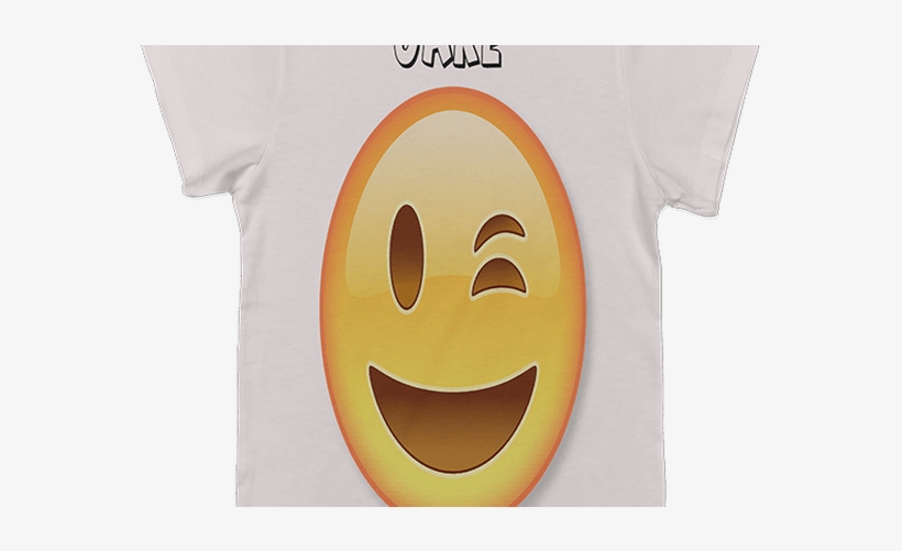 Cheeky Emoji Baby T Shirt Custogrows Clothes - T-shirt, transparent png