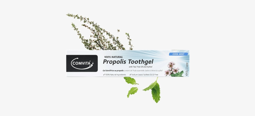 Natural Oral Care - Comvita Propolis Toothgel 90g, transparent png