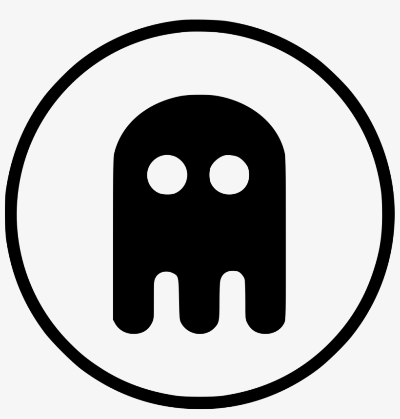 Character Computer Pacman Ghost Fun Entertainment Comments - Icon Home In Circle, transparent png