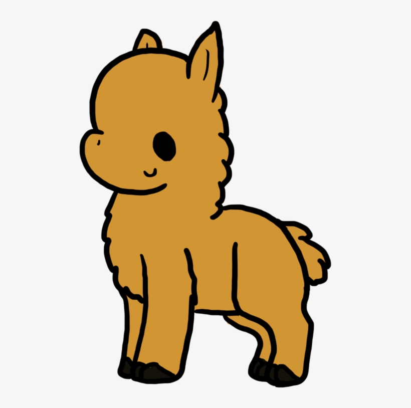 Clip Art Download Larry The My Storybook - Cartoon Llama Transparent Background, transparent png