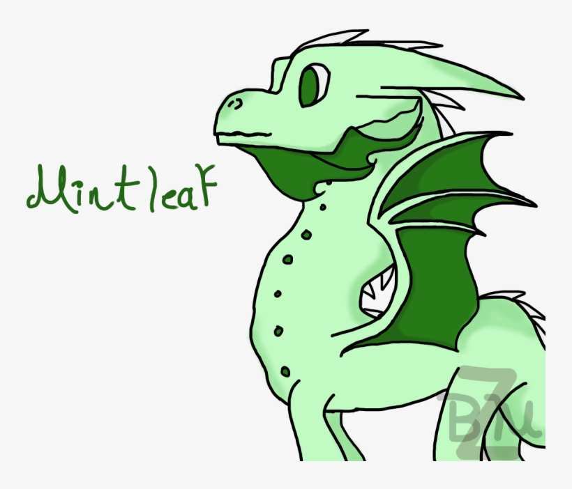 Uhh Mintleaf Fullbody Bust Thing - Cartoon, transparent png