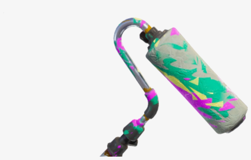 Renegade Roller - Paint Roller Pickaxe Fortnite, transparent png