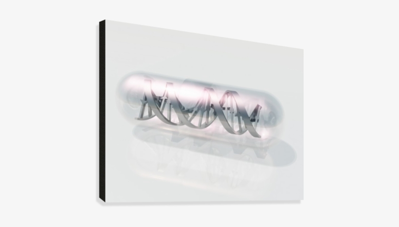 Dna Capsule Canvas Print - Stock Photography, transparent png