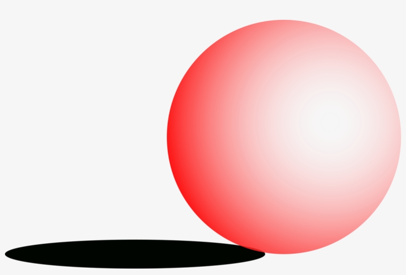 Ping Pong Paddles & Sets Pingpongbal Ball - Bal Met Schaduw, transparent png