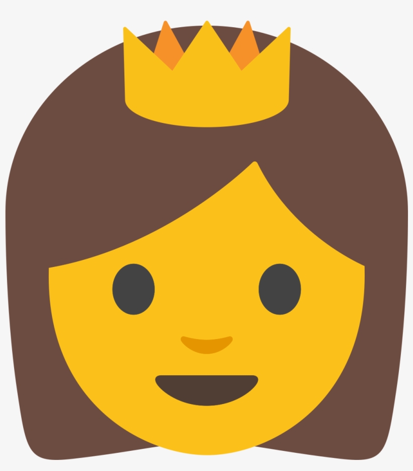File - Emoji U1f478 - Svg - Emoji Princesa, transparent png