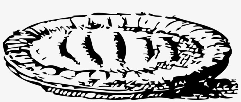 Empanadilla Pecan Pie Buko Pie Dessert Cake - ภาพ อาหาร ขาว ดำ, transparent png