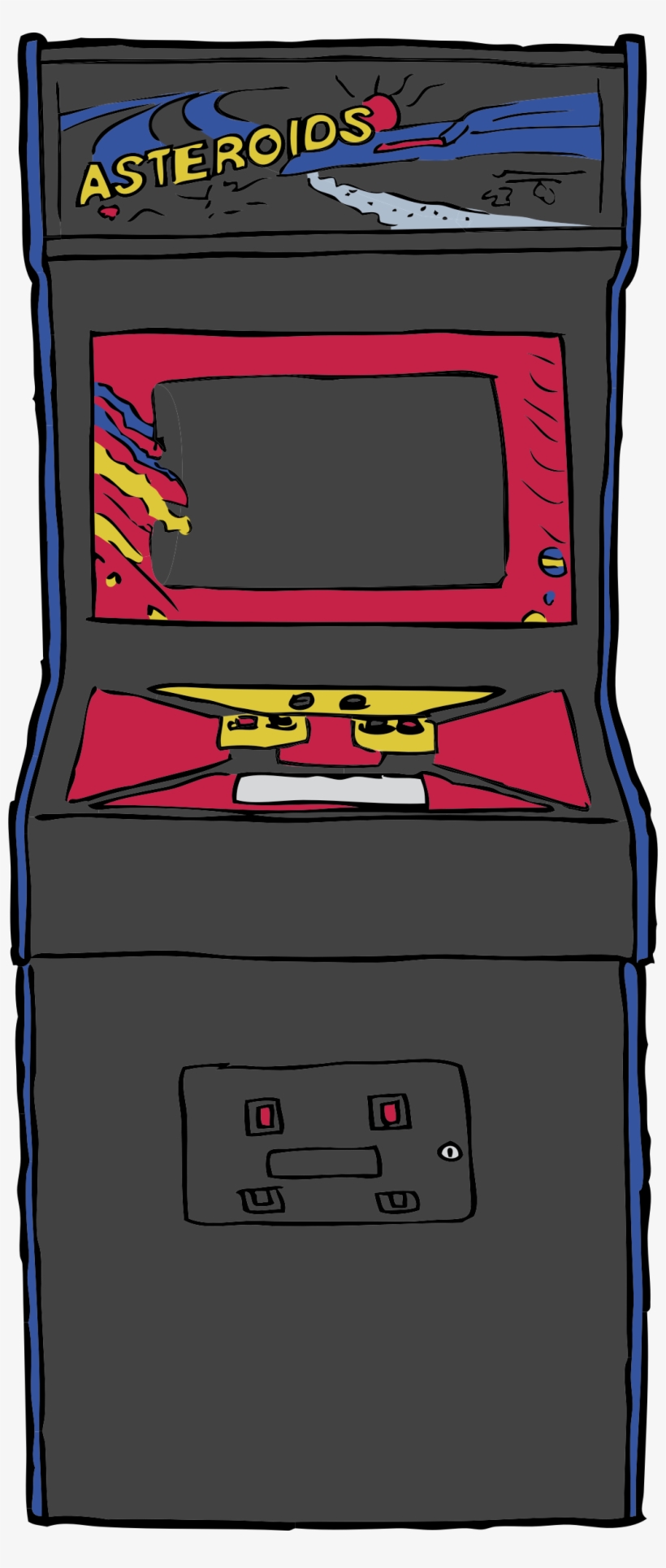 Graphic Black And White Library Arcade Game Clipart - Arcade Game Vector Art, transparent png