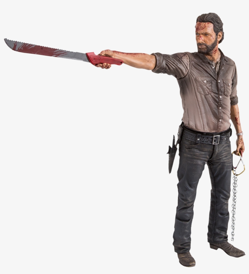 The - Mcfarlane Toys The Walking Dead Tv 10 Rick Grimes Vigilante, transparent png