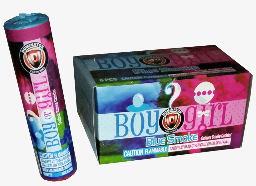 Is It A Boy Or Girl Blue Smoke 6 Pack, transparent png