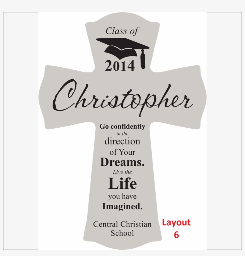 11" Wood Cross - Wood, transparent png