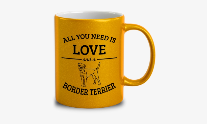All You Need Is Love And A Border Terrier - Labradoodle Mug, transparent png