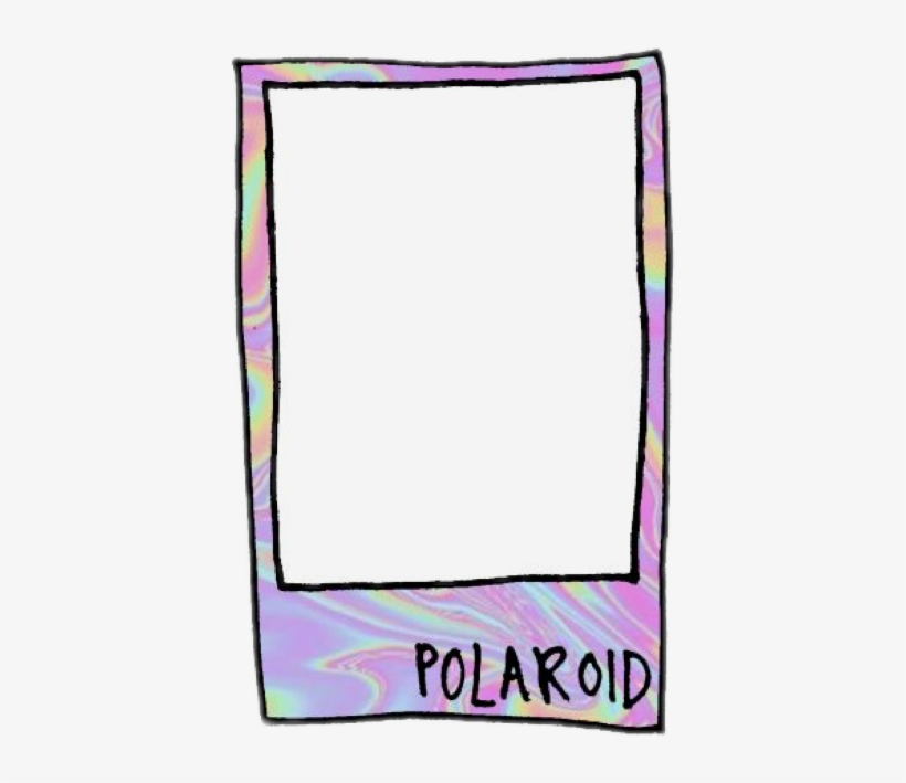 Interesting Art Holo Tumblr Polaroid - Transparent Overlays, transparent png