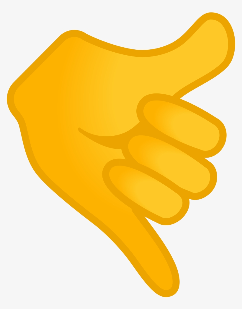 Download Svg Download Png - Hang Loose Emoji Png, transparent png