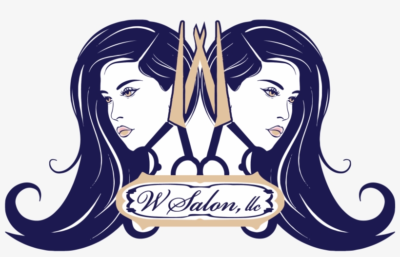 W-salon, Llc Logo - Logo, transparent png