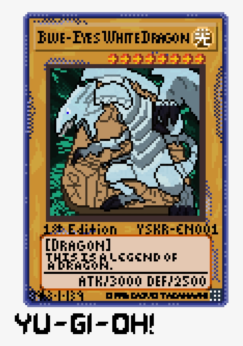 Yu Gi Oh Blue - Illustration, transparent png