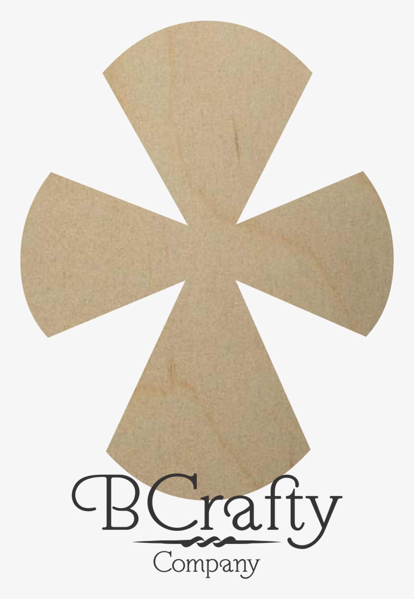 Unfinished Wooden Cross Shapes - Unfinished Wooden Cross, transparent png