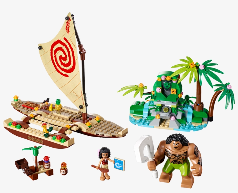 41150 Lego® Disney Moana's Ocean Voyage - Moana Ocean Voyage Lego, transparent png