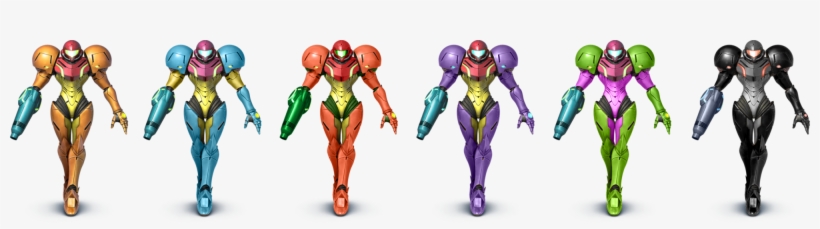 Samus - Samus Palettes Smash 4, transparent png