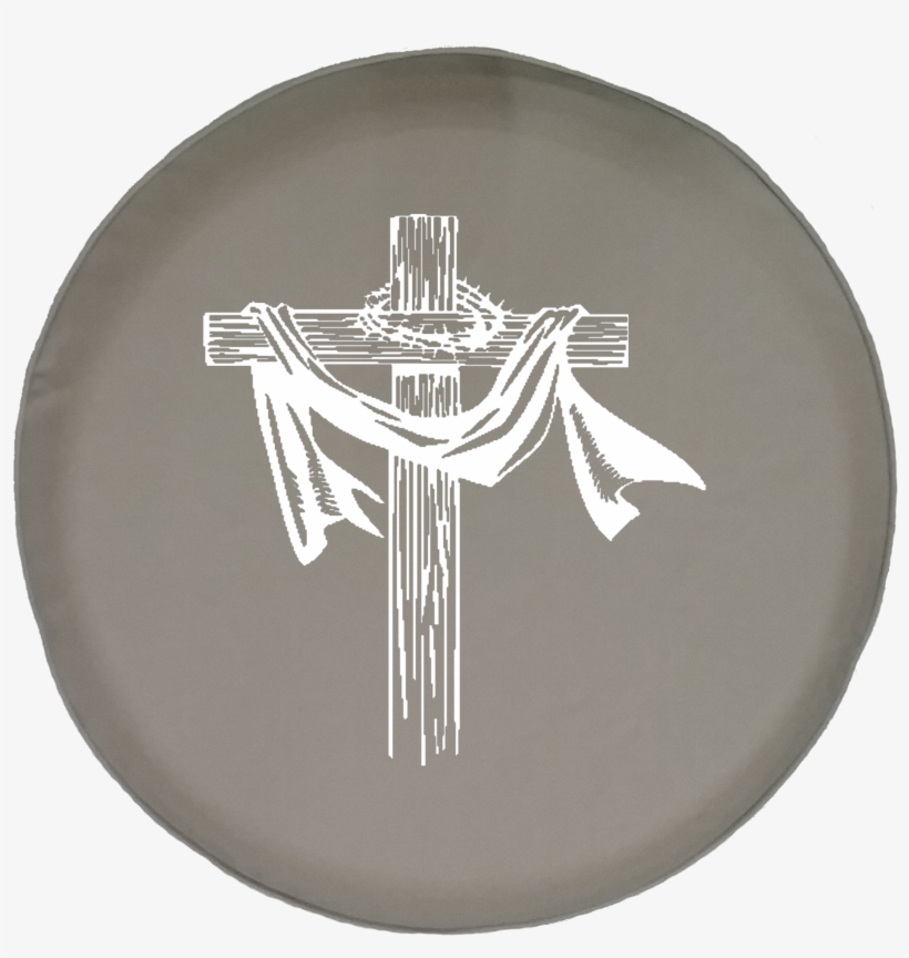 Wooden Cross Religion Crucifix Crown Of Thorns - Cross, transparent png