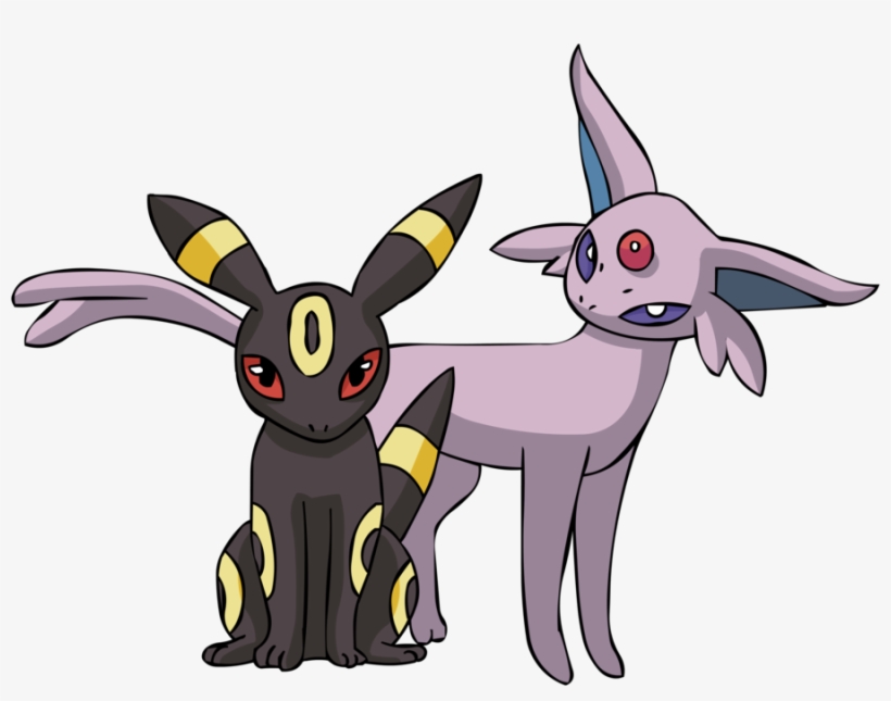 Umbreon Drawing Angry - Espeon And Umbreon Transparent, transparent png