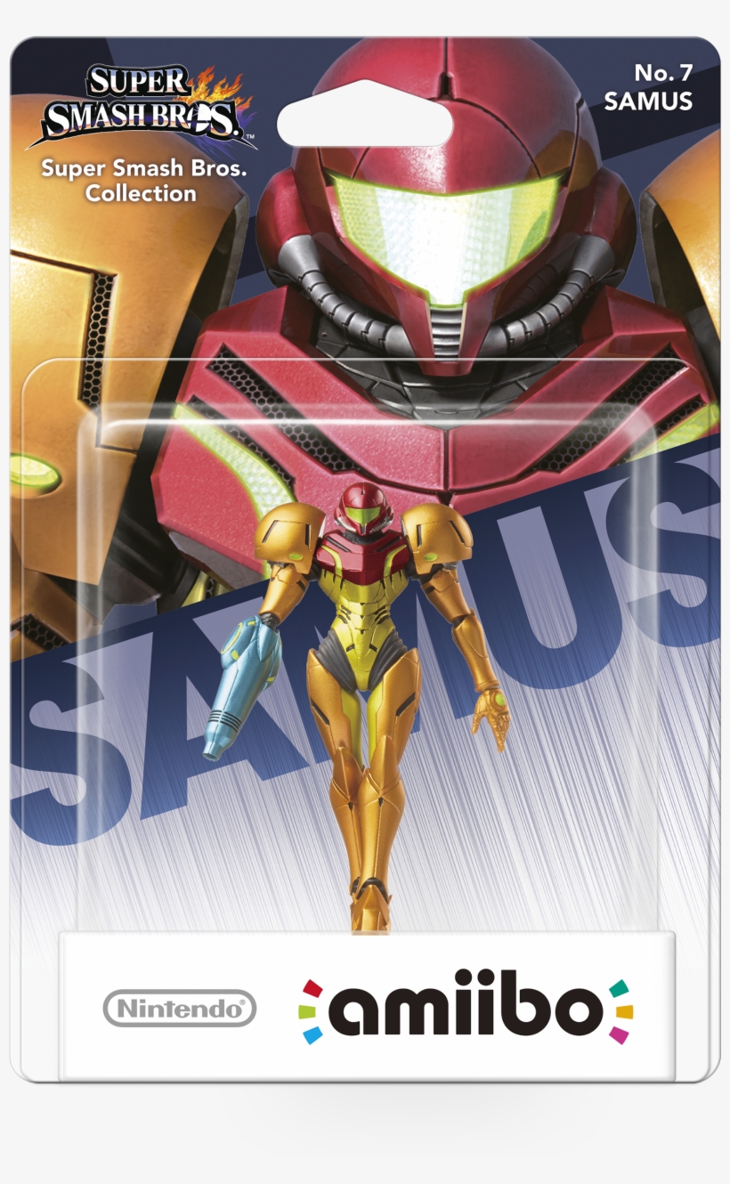 1409332084 Nfp Amiibo No7 Samus - Super Smash Bros Amiibo Samus, transparent png
