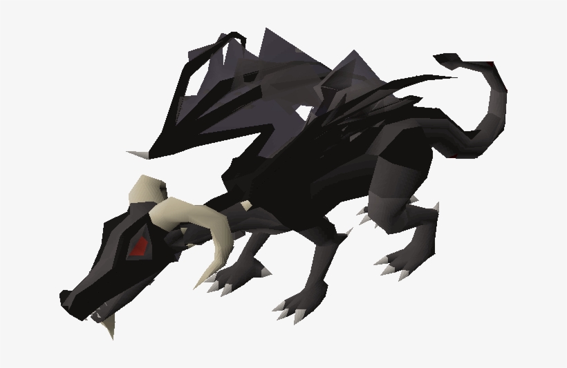 Killing Brutal Black Dragons - Brutal Black Dragon Osrs, transparent png